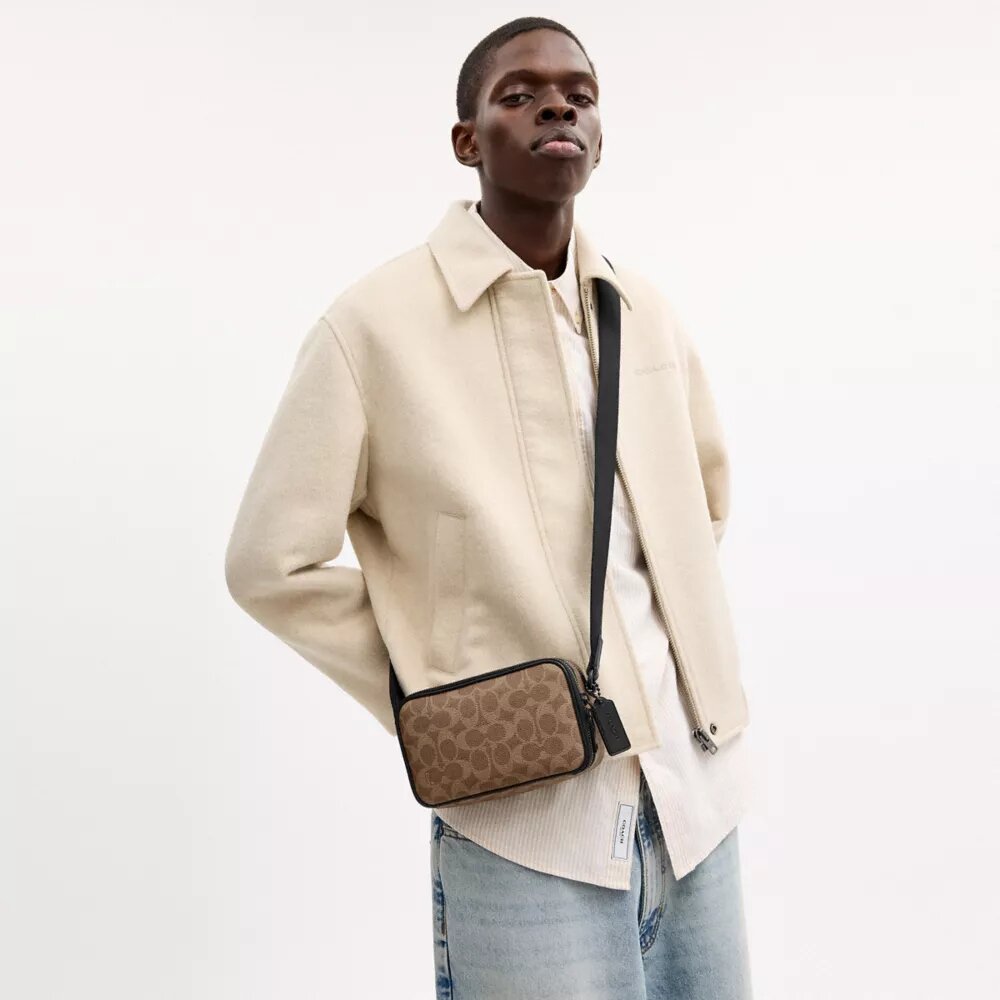 Sac à bandoulière Colton 19 en Signature Canvas