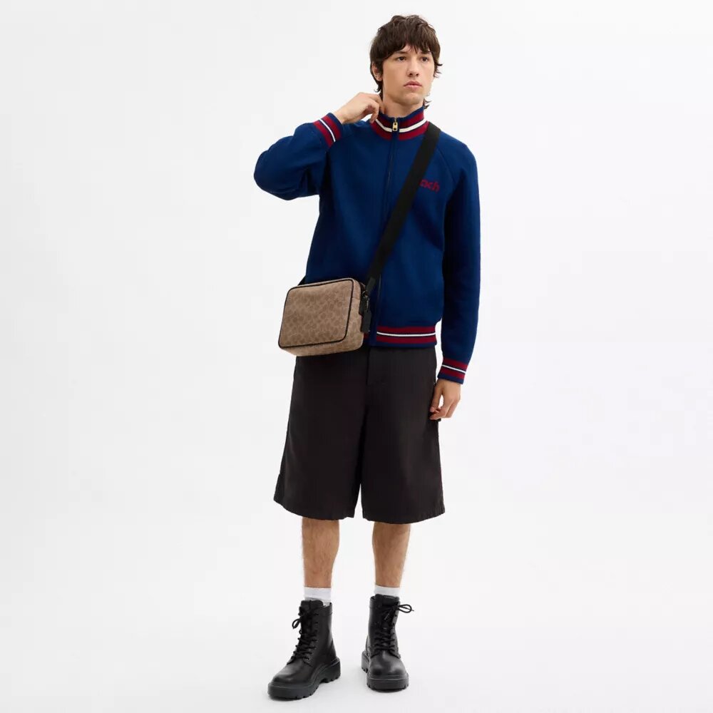 Sac bandoulière Colton 25 en Signature Canvas