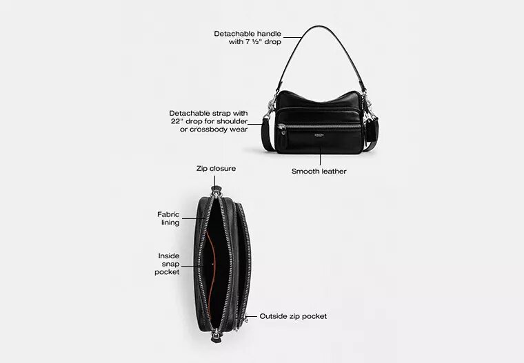 Sac bandoulière Dakota