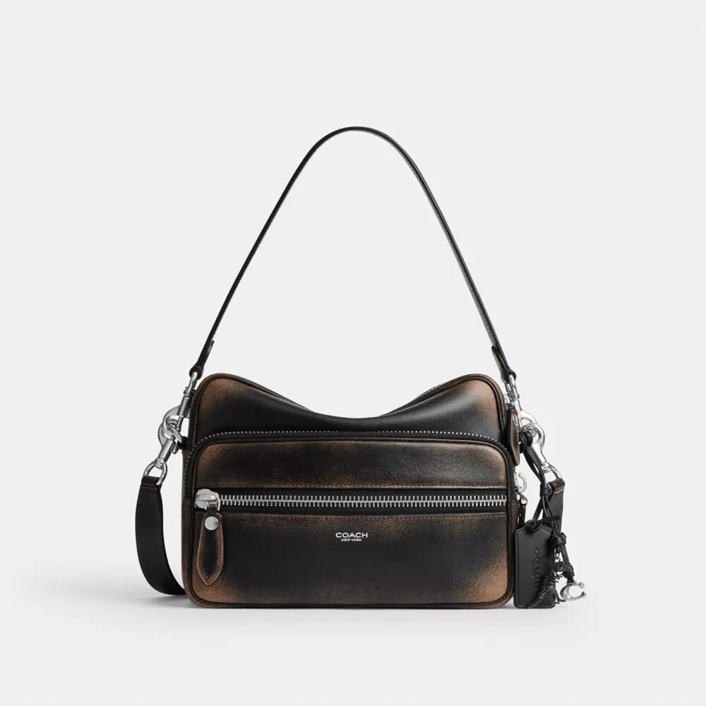 Sac bandoulière Dakota en cuir patiné