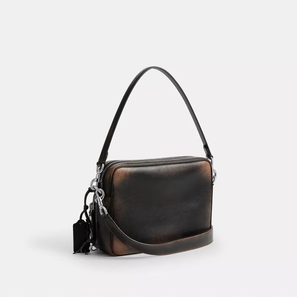 Sac bandoulière Dakota en cuir patiné