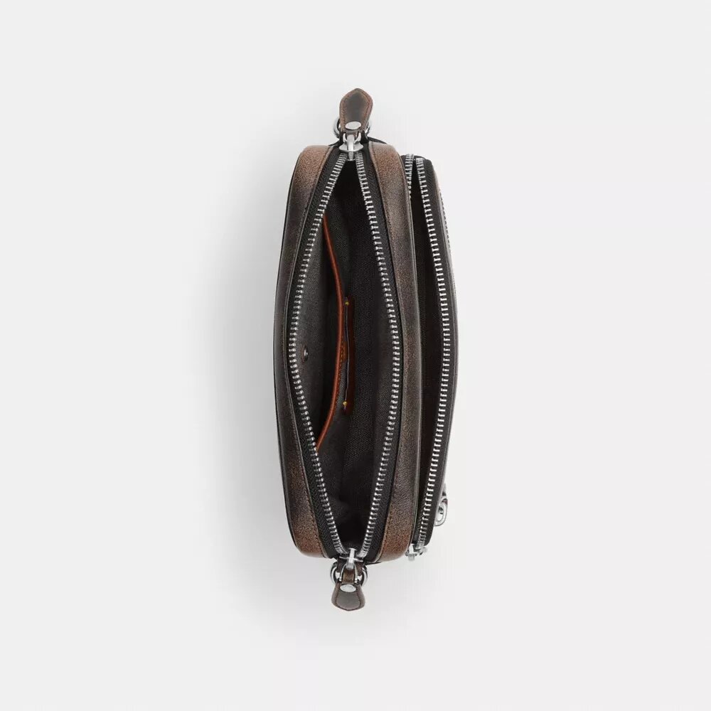 Sac bandoulière Dakota en cuir patiné