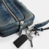 Sac bandoulière Dakota en denim de coton régénératif avec Charms
