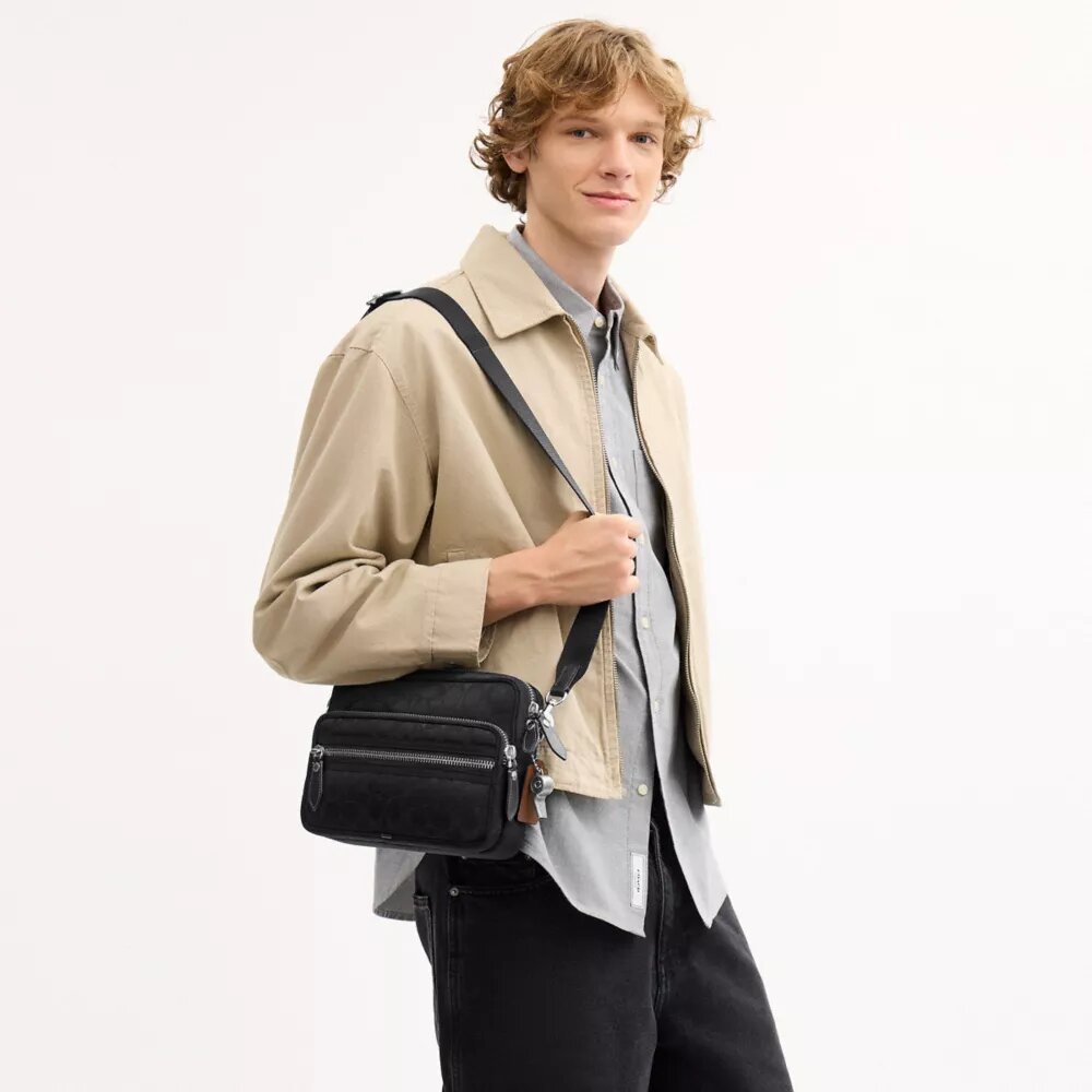 Sac à bandoulière Dakota en Nylon signature