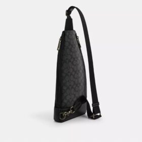 Sac à bandoulière Dominic en Signature Canvas