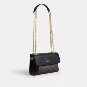 Sac bandoulière Elodie 18 en Signature Canvas