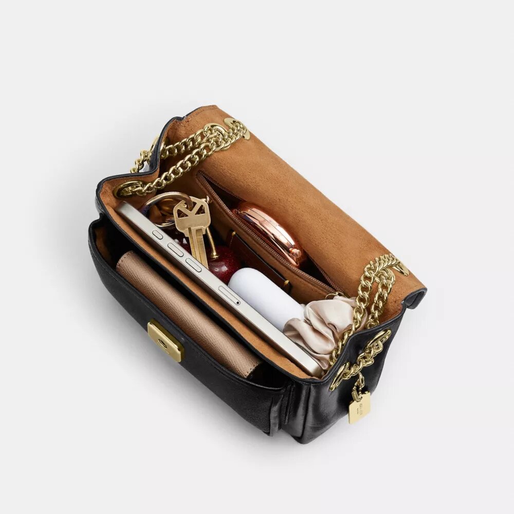 Sac bandoulière Elodie 18 en Signature Canvas