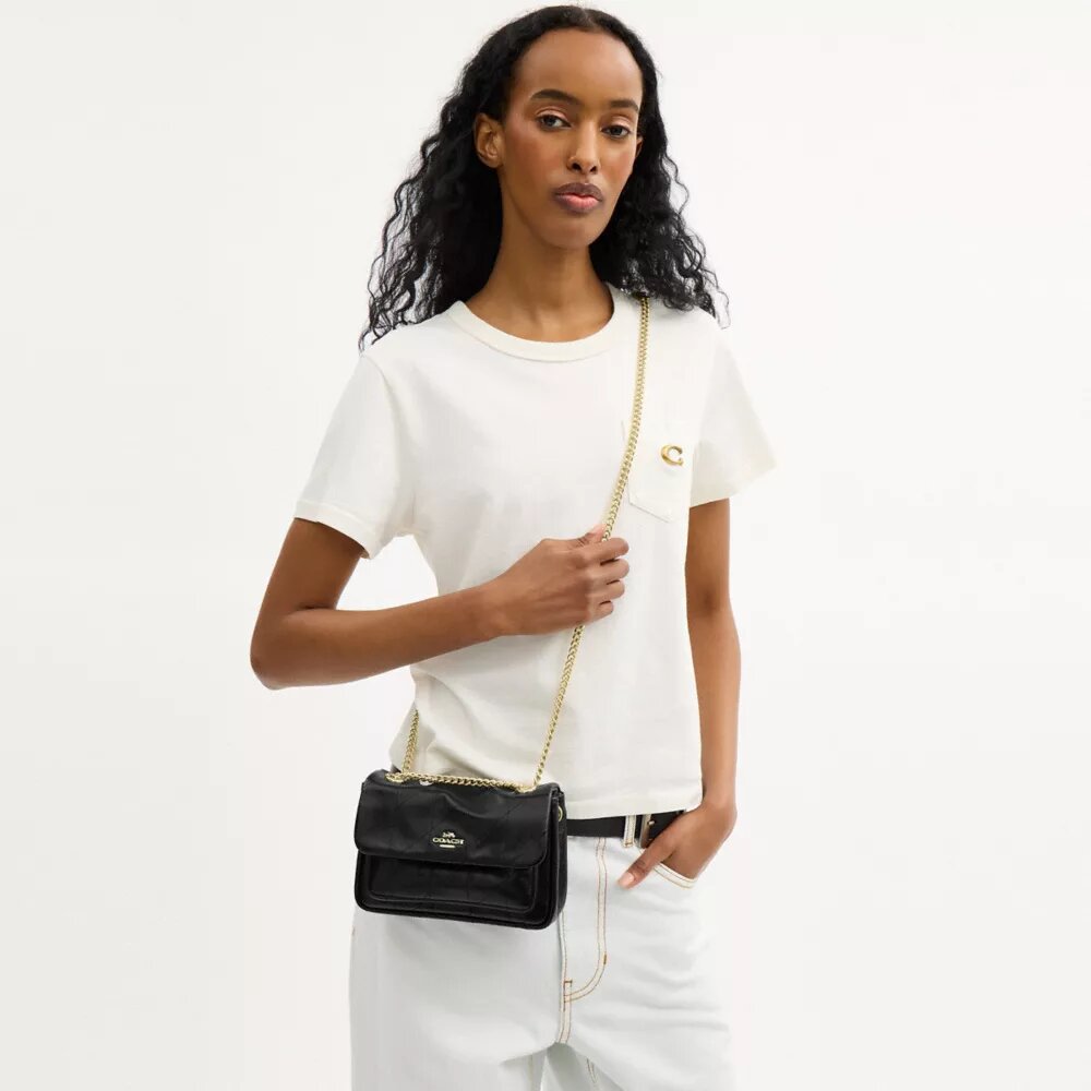 Sac bandoulière Elodie 18 matelassé