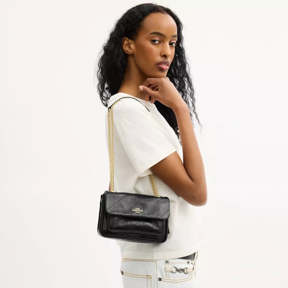 Sac bandoulière Elodie 18 matelassé