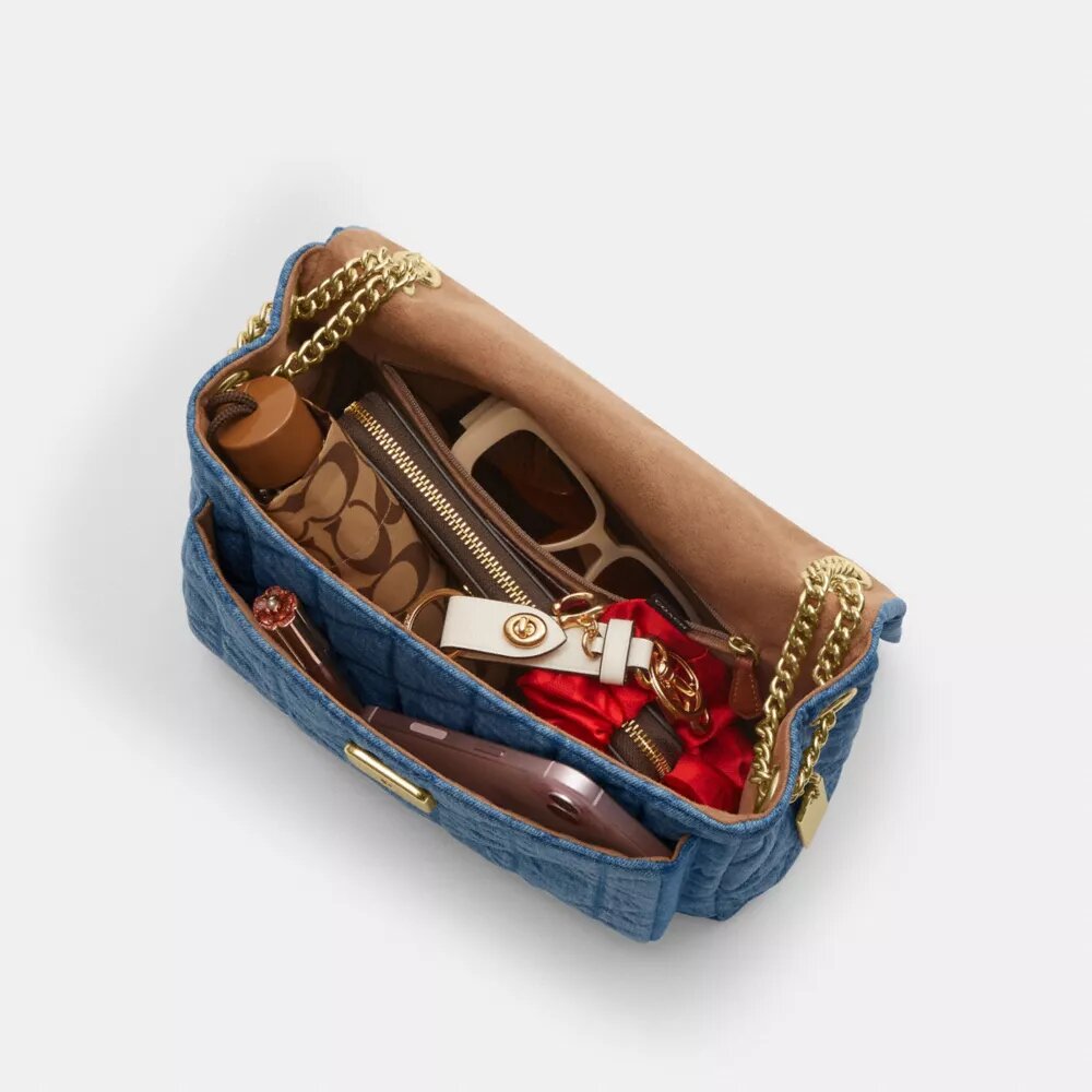Sac bandoulière Elodie en coton régénératif avec matelassage