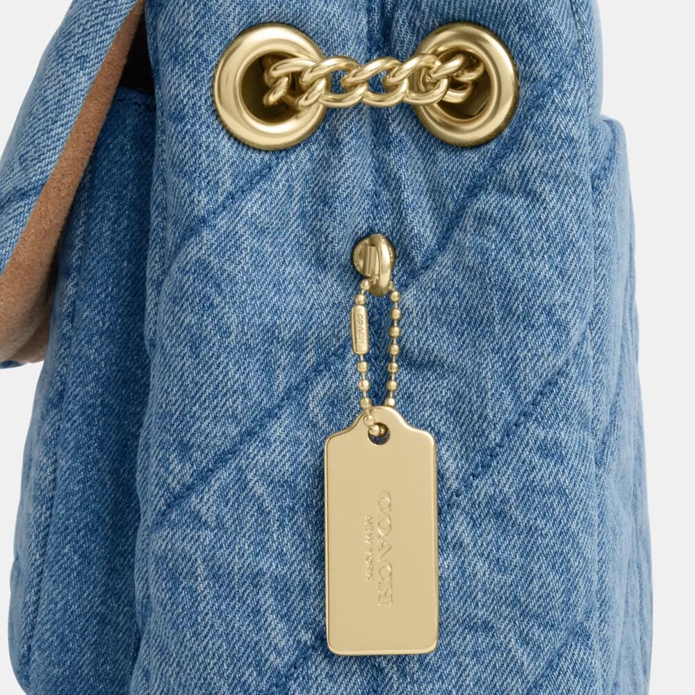 Sac bandoulière Elodie en coton régénératif avec matelassage