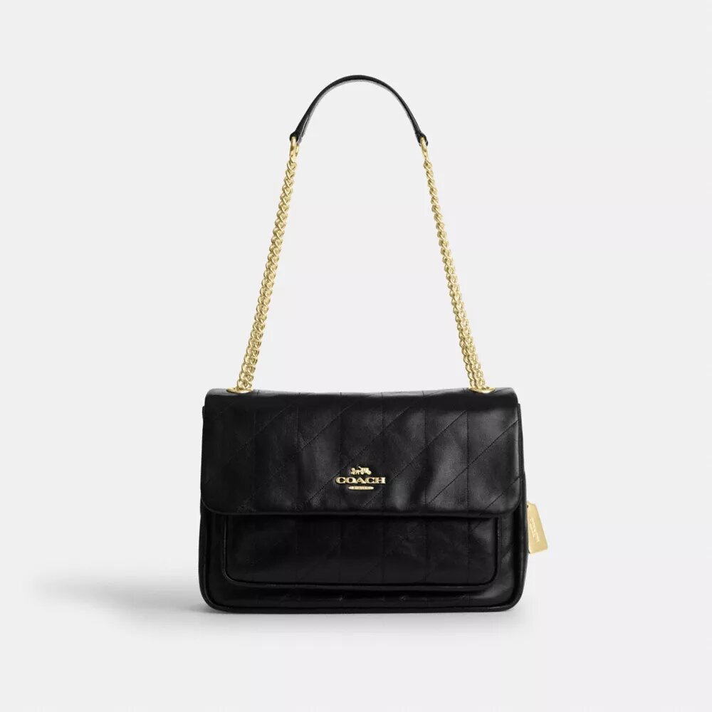 Sac bandoulière Elodie matelassé