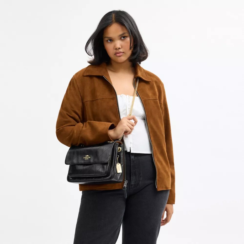 Sac bandoulière Elodie matelassé
