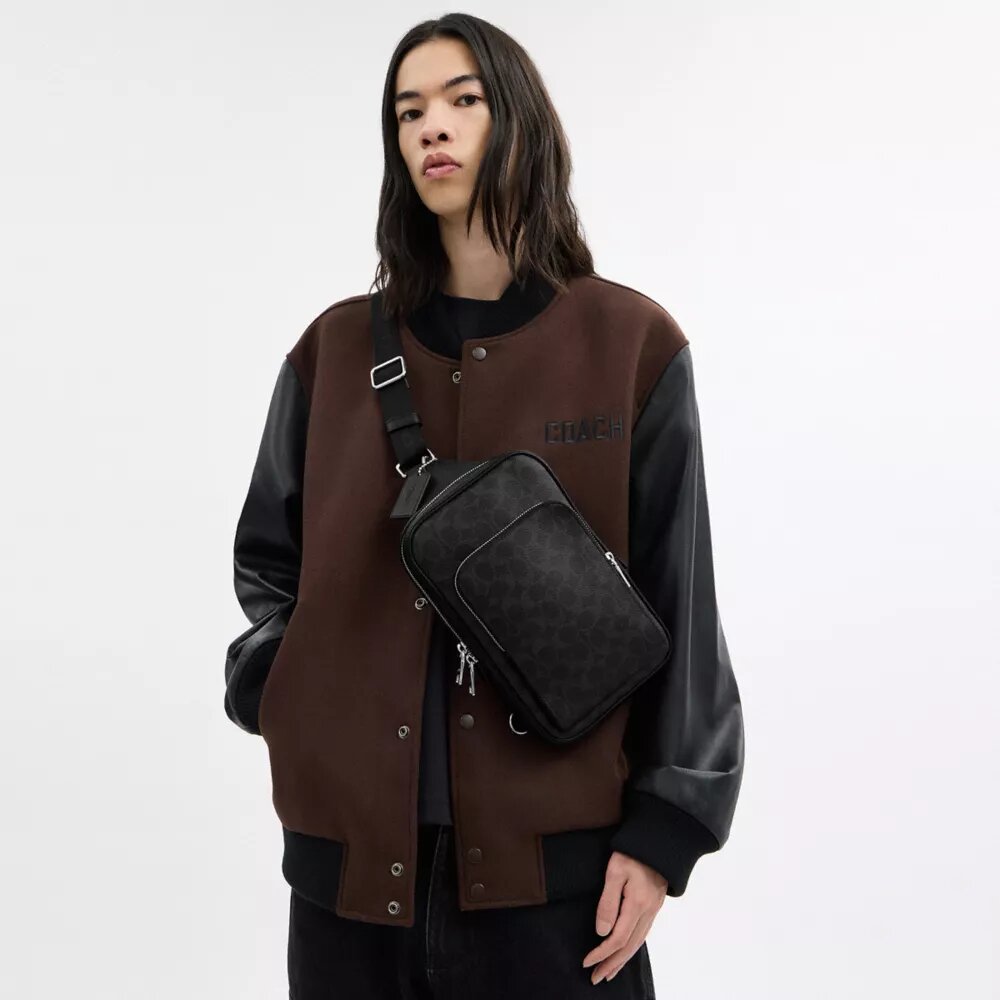 Sac bandoulière Felix en Signature Canvas