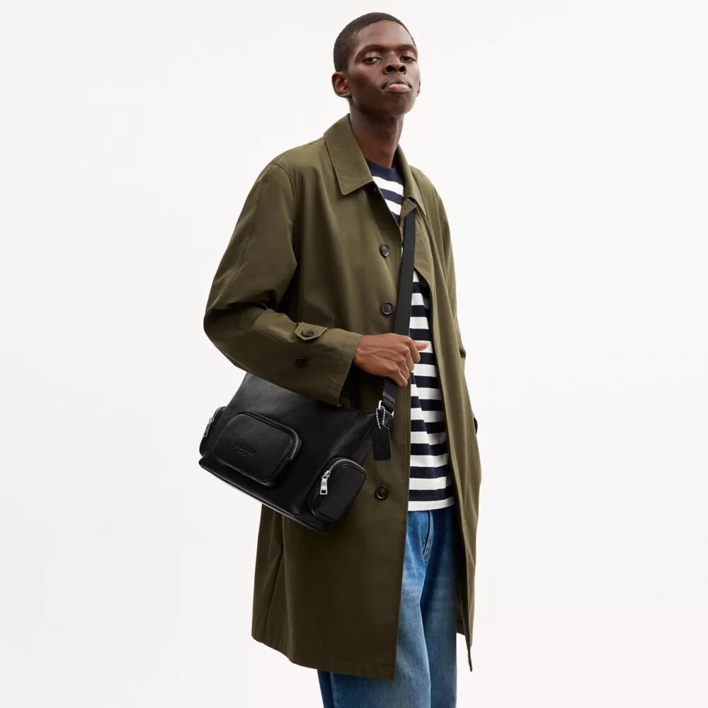 Sac bandoulière Finn avec poches