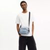 Sac bandoulière Fletcher en denim « Loved Signature »