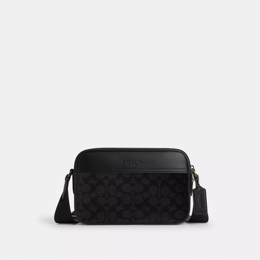 Sac bandoulière Graham en Signature Canvas