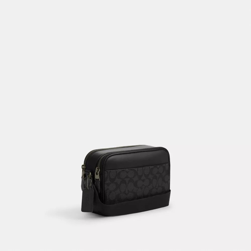 Sac bandoulière Graham en Signature Canvas