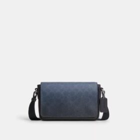 Sac bandoulière Jack Small à rabat en Signature Canvas