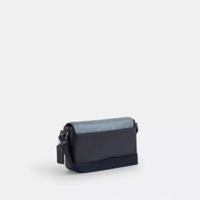 Sac bandoulière Jack Small à rabat en Signature Canvas