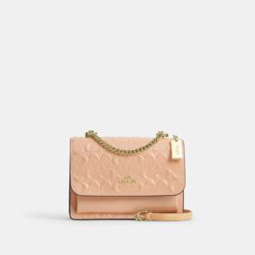 Sac bandoulière Klare en cuir Signature