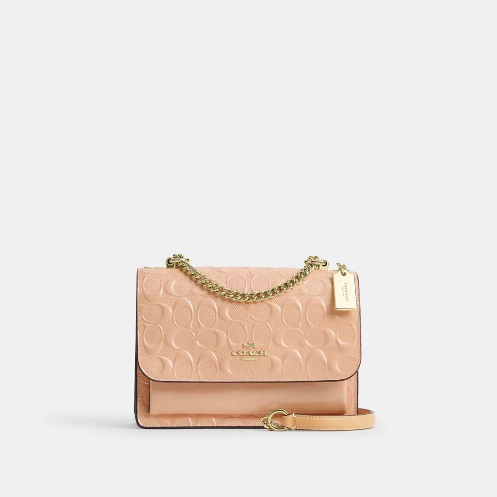 Sac bandoulière Klare en cuir Signature