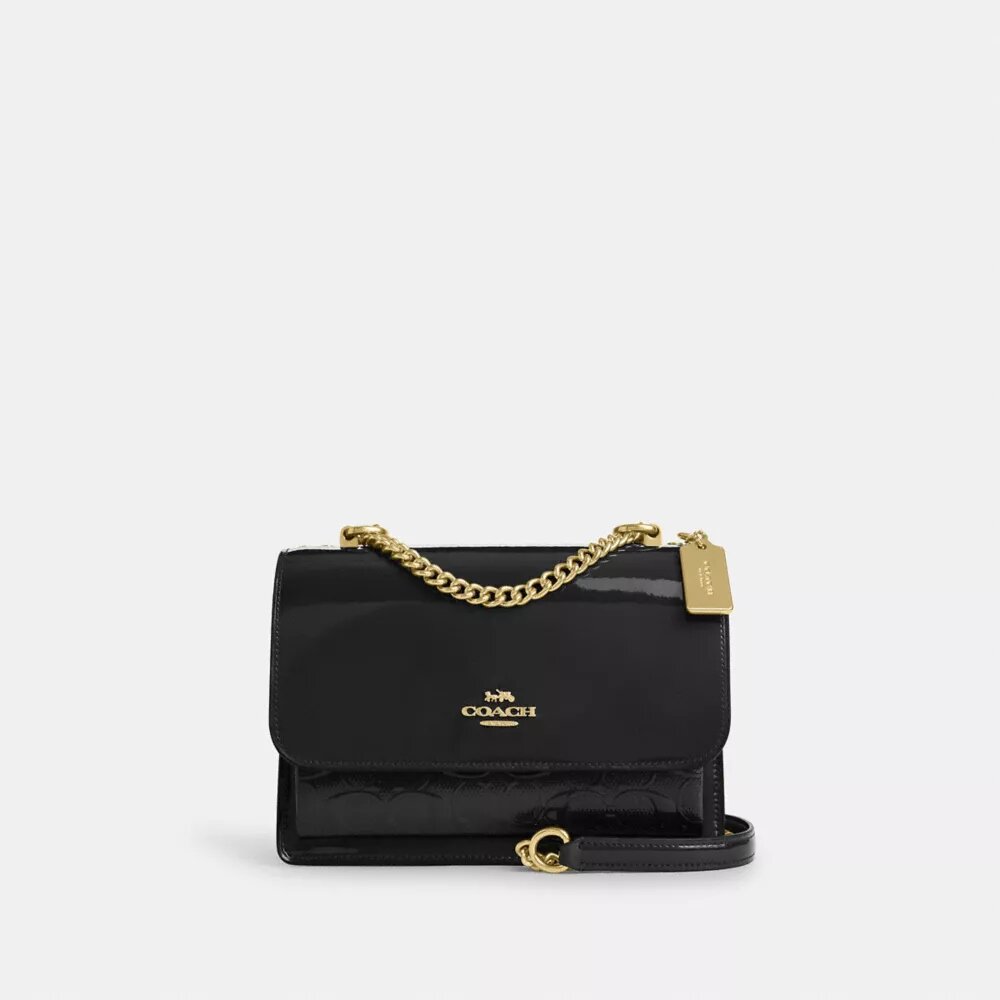 Sac bandoulière Klare en cuir Signature