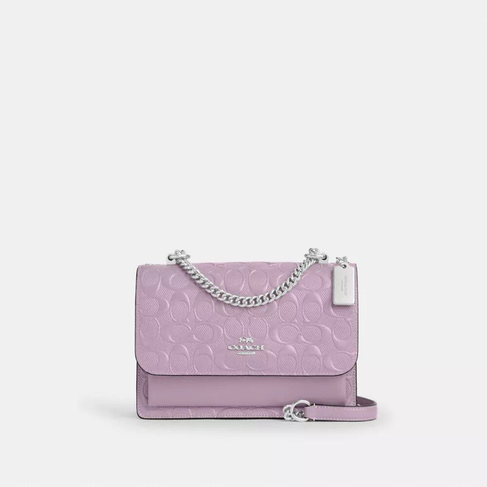 Sac bandoulière Klare en cuir Signature