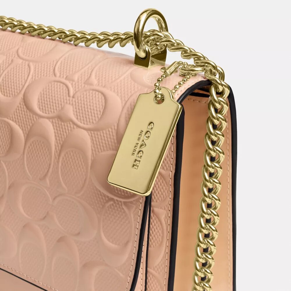 Sac bandoulière Klare en cuir Signature