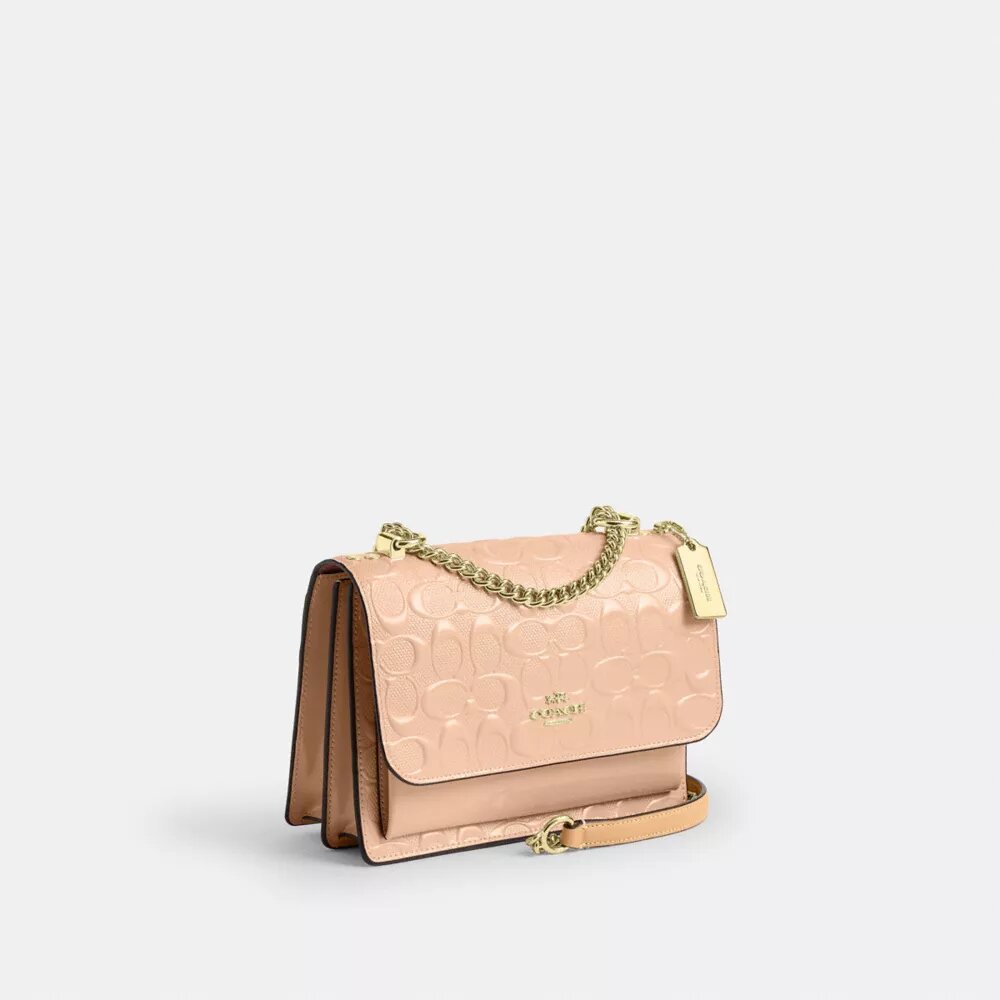 Sac bandoulière Klare en cuir Signature