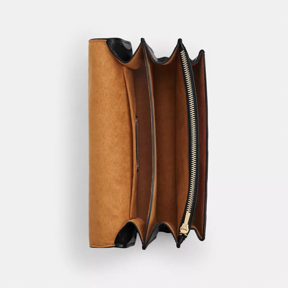 Sac bandoulière Klare en cuir Signature