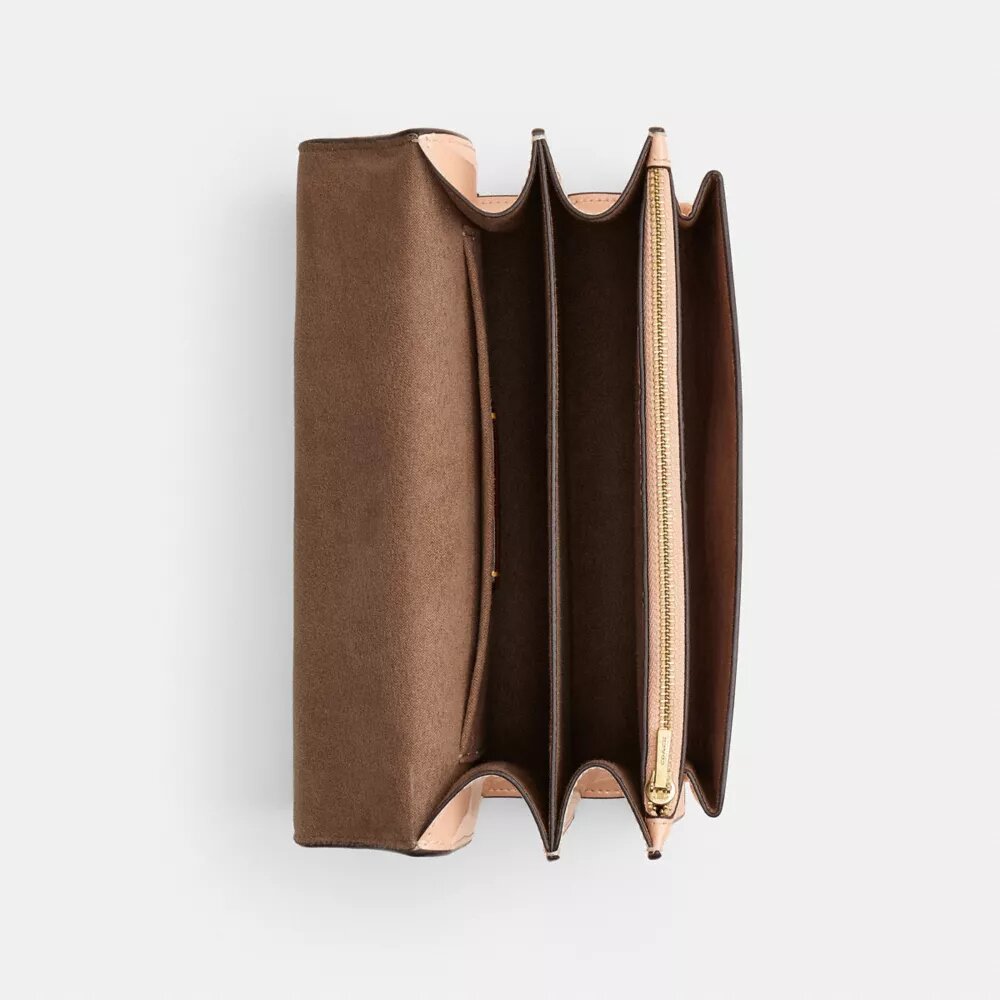 Sac bandoulière Klare en cuir Signature