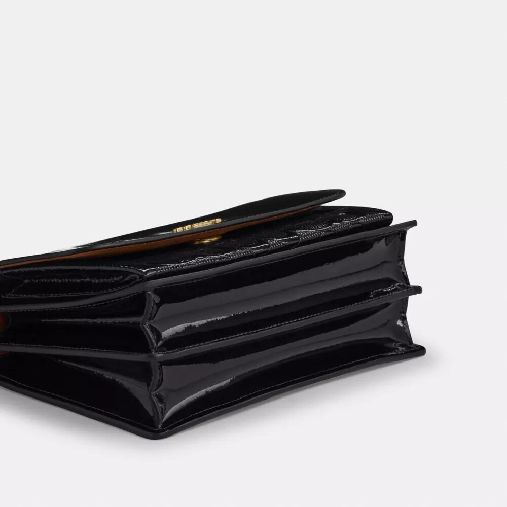 Sac bandoulière Klare en cuir Signature