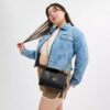 Sac bandoulière Klare en cuir Signature