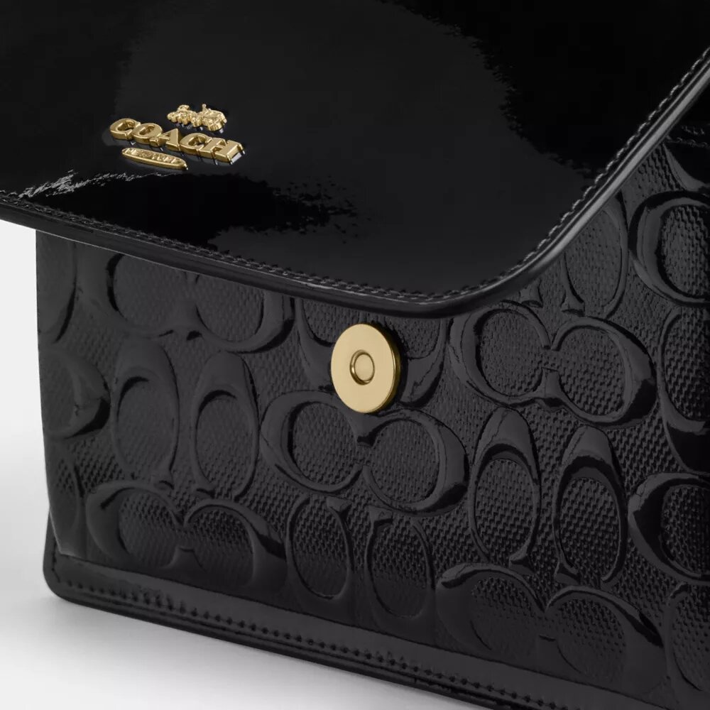 Sac bandoulière Klare en cuir Signature