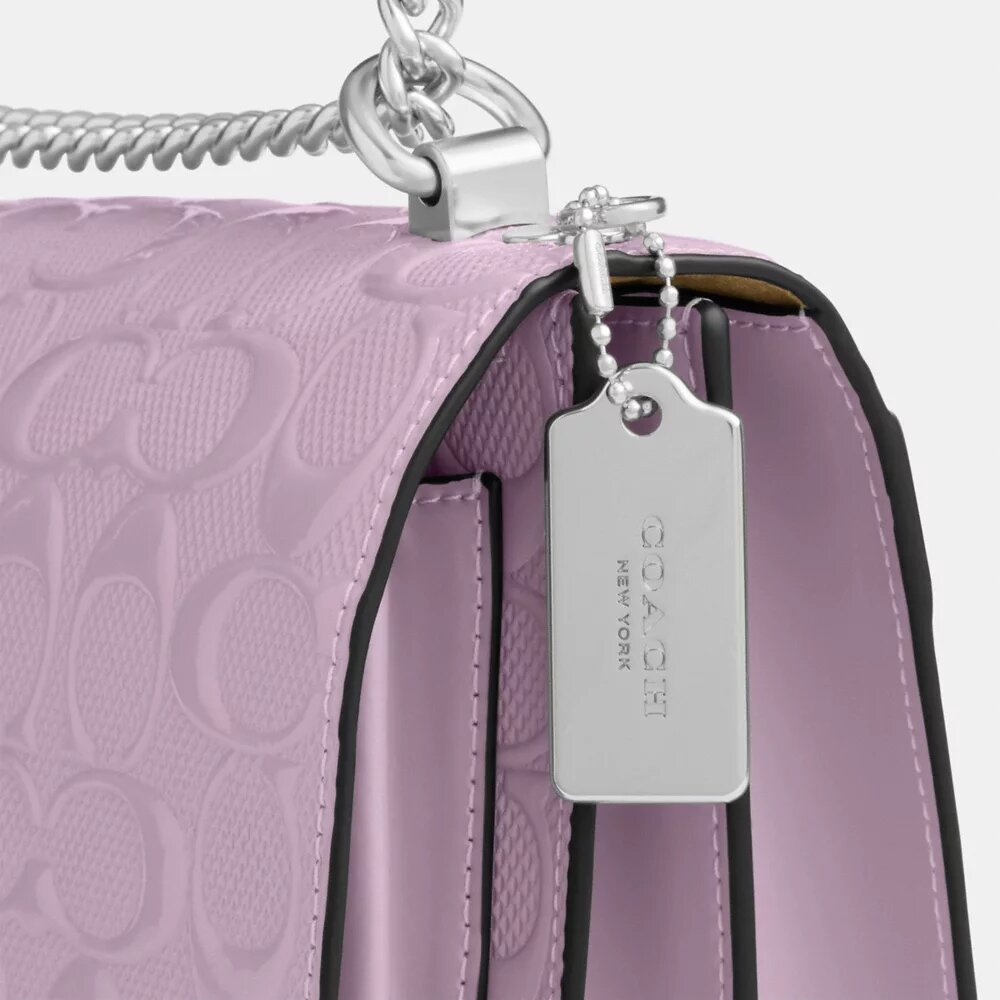 Sac bandoulière Klare en cuir Signature