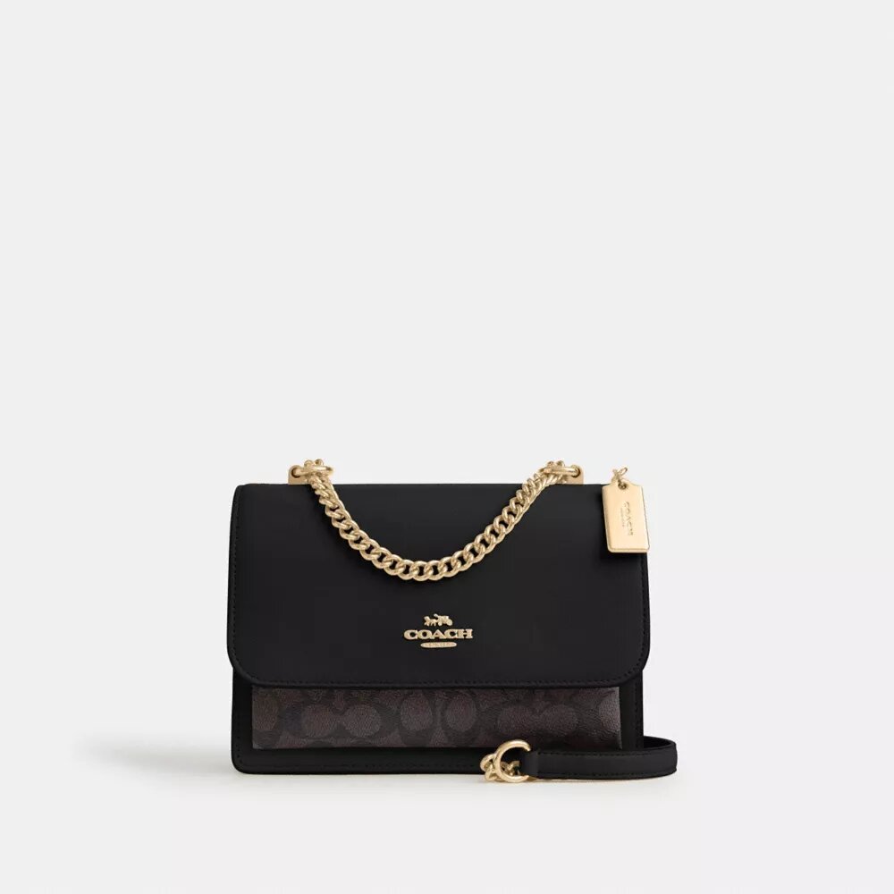 Sac bandoulière Klare en Signature Canvas