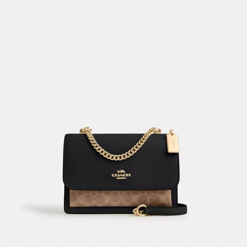 Sac bandoulière Klare en Signature Canvas