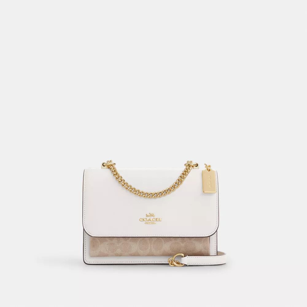 Sac bandoulière Klare en Signature Canvas