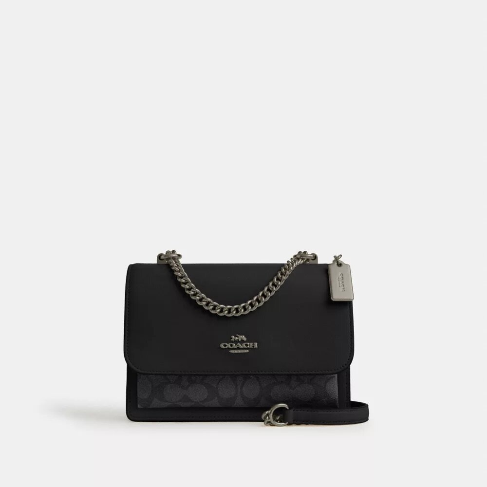 Sac bandoulière Klare en Signature Canvas