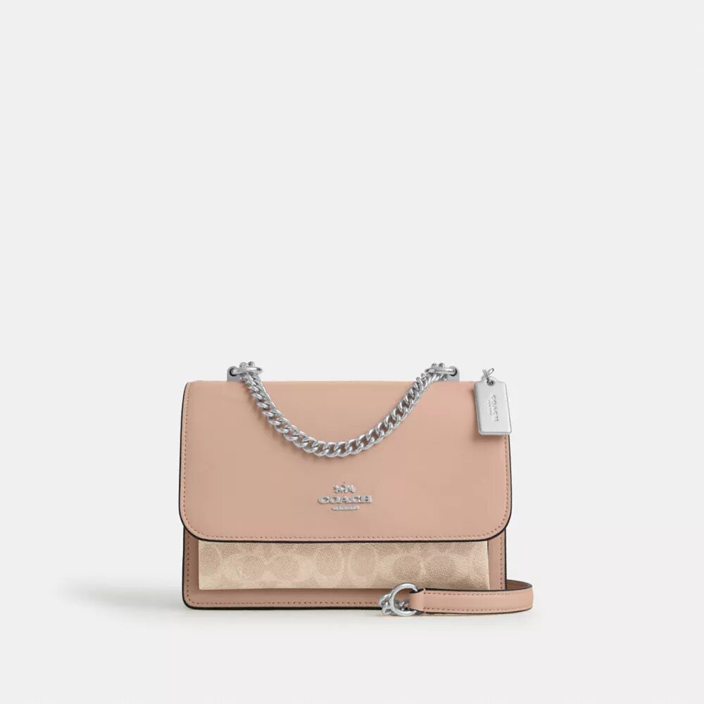 Sac bandoulière Klare en Signature Canvas
