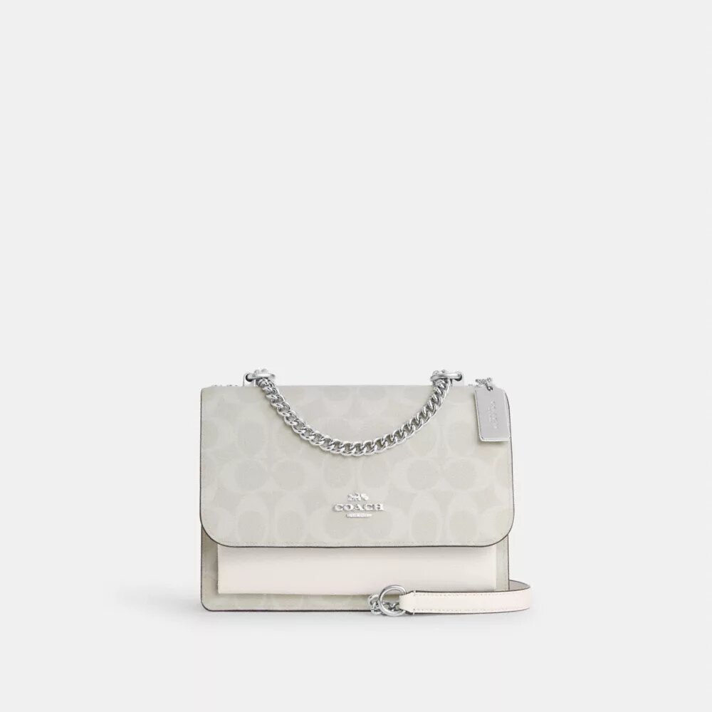 Sac bandoulière Klare en Signature Canvas