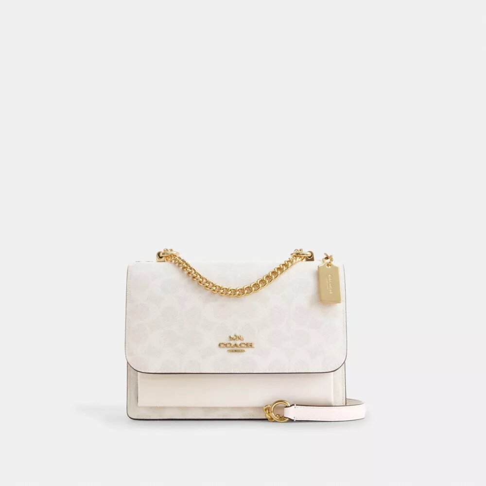 Sac bandoulière Klare en Signature Canvas