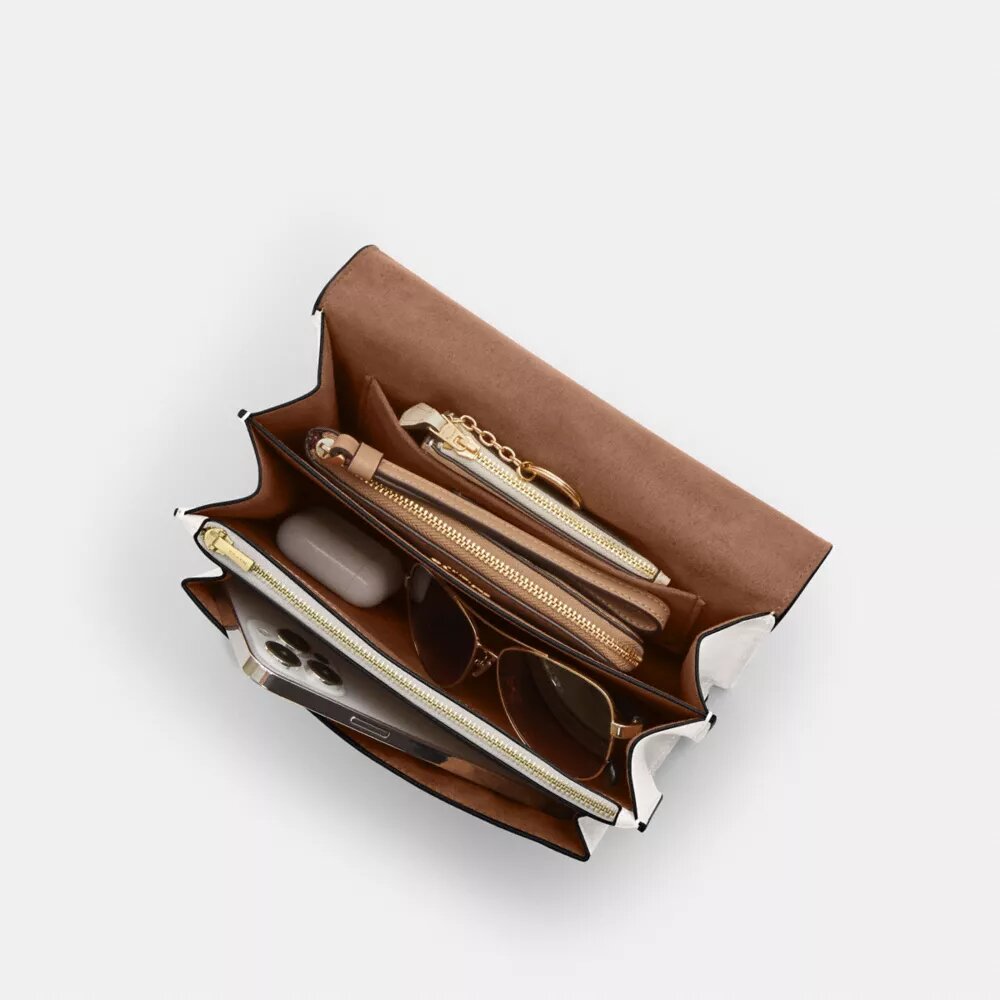 Sac bandoulière Klare en Signature Canvas