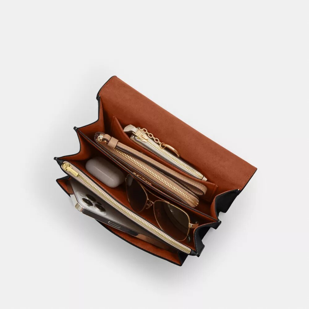 Sac bandoulière Klare en Signature Canvas