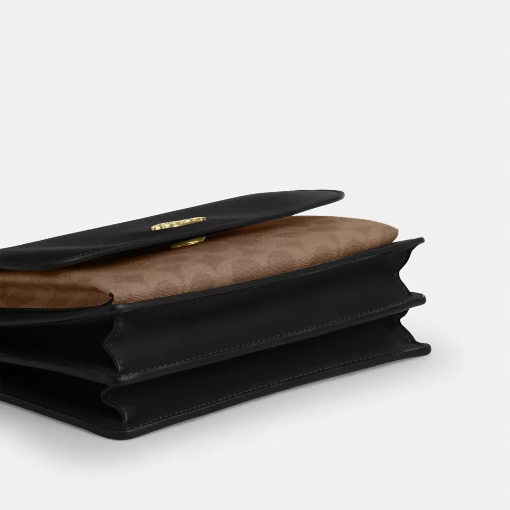 Sac bandoulière Klare en Signature Canvas