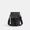 Sac bandoulière League pour téléphone en Signature Canvas
