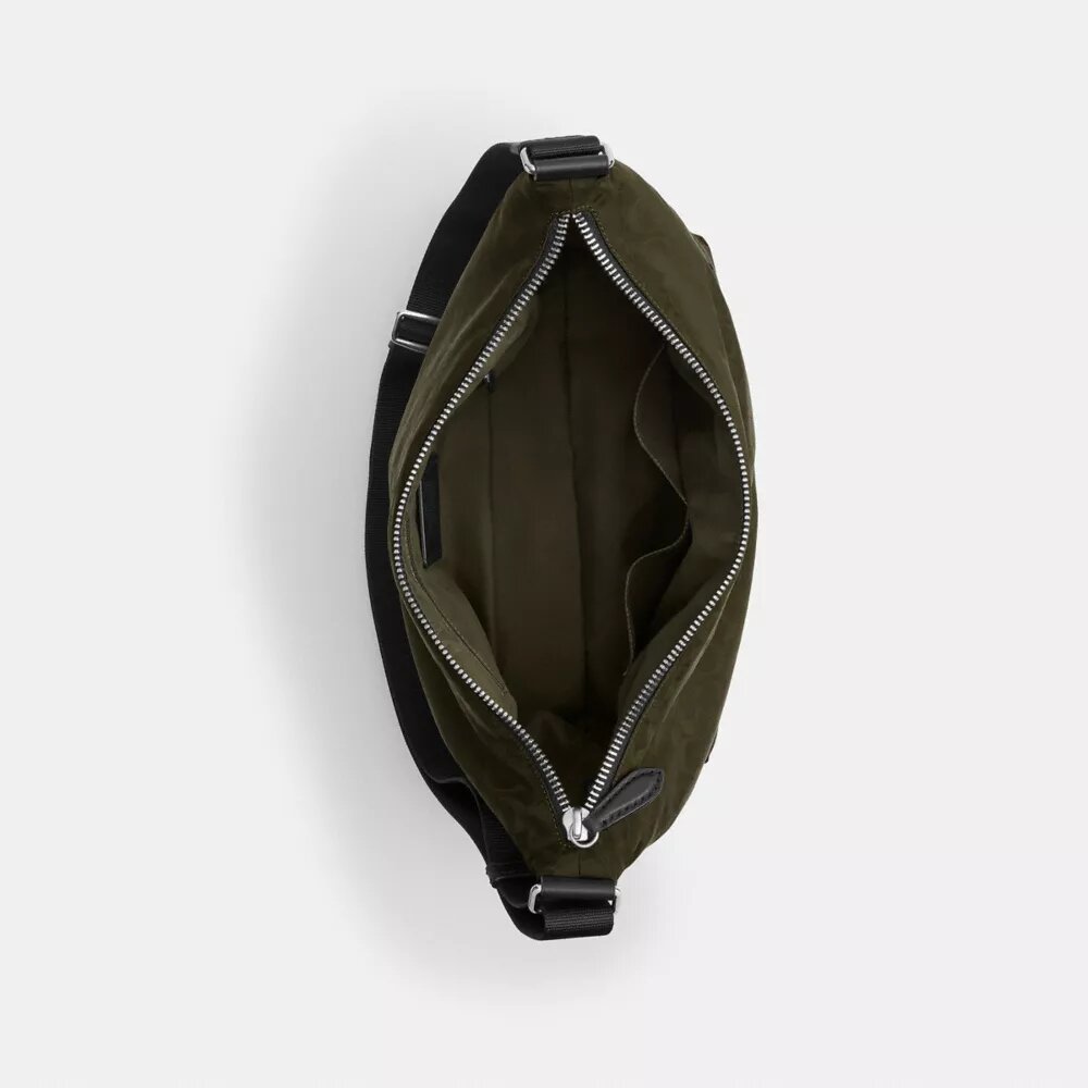 Sac à bandoulière Leo en Nylon emblématique