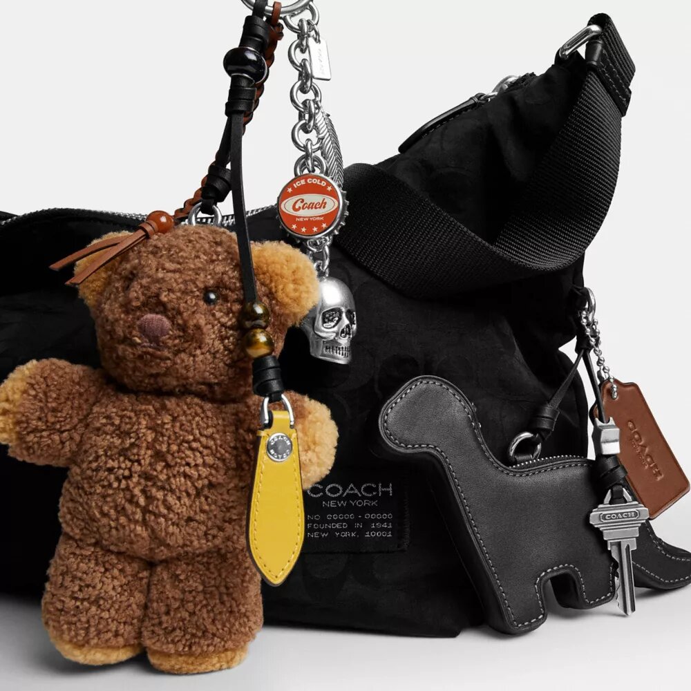 Sac à bandoulière Leo en Nylon signature avec Charms
