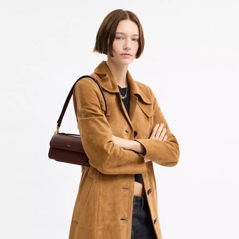 Sac à bandoulière à poignée supérieure Elora de New York